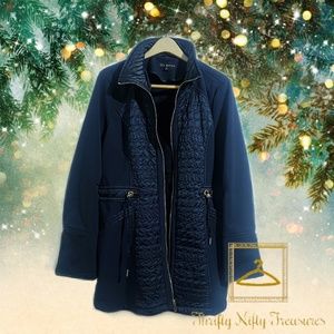 Drawstring Waist Trench Coat